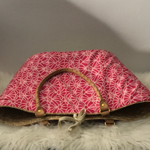 Calypso St. Barth for Target Straw Cotton beach market tote - Picture 3 of 11